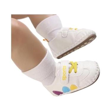 Imagem de Sapatos Para Bebês Antiderrapantes Com Solado Macio Para Primeiros Pas