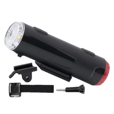 Imagem de Lanterna Para Capacete De Bicicleta - Lampada LED Com 5 Modos Ajustaveis Para Ciclismo | Lanterna de Ciclismo de Alta Brilho para Capacete | Para Scooter Noite Moto Montanha Estrada Campismo Deslocame