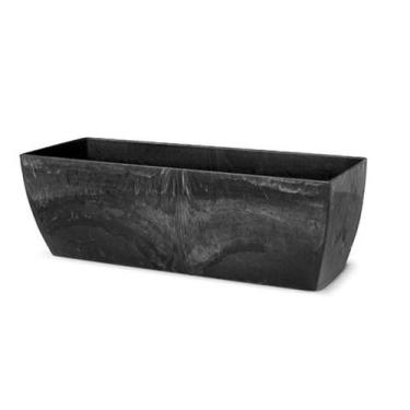 Imagem de Vaso Cachepô Jardineira Elegance 01 Nutriplan, Preto Ônix