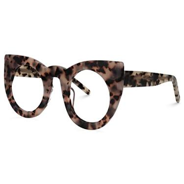 Imagem de Voogueme Óculos de bloqueio de luz azul para gatos/tartaruga para mulheres Cadence VFP0290-01