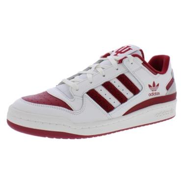 Imagem de adidas Tênis masculino Forum Low, Team Victory Red/Cloud White/Off White-Red, 43