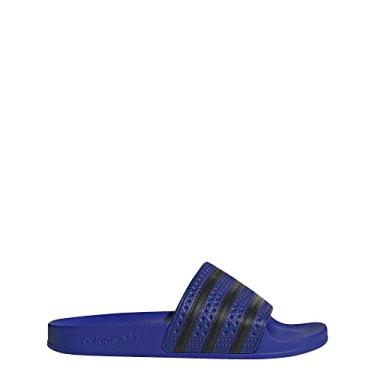 Imagem de adidas Originals Adilette feminino, Azul lúcido/preto/azul lúcido, 37