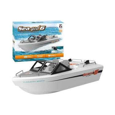 Imagem de Barco RC De Alta Velocidade 1/12 TX693 Controle Remoto 2.4G Modelo De 