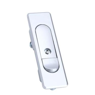 Imagem de Fechadura de porta de armário com interruptor AB509-1 fechadura de botão caixa de distribuição fechadura de porta bloqueio de salto, 1 peça