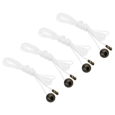 Imagem de Corrente de tração de teto de 1,5 m de 1,5 m, extensor de corda de 4 peças com pingente de esfera para luz de ventilador lustre candeeiro de mesa, interruptor de puxar, bronze