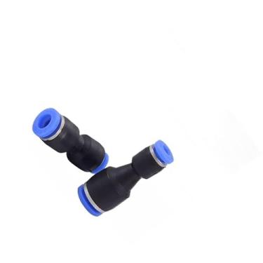 Imagem de PG Pneumática 10 mm, 8 mm, 6 mm, 12 mm, 4 mm, tipo toque, mangueira pneumática push-in para acoplamentos pneumáticos rápidos PG6-4 PG6-8 PG6-10 1 peça (PG16-12, 10 peças)