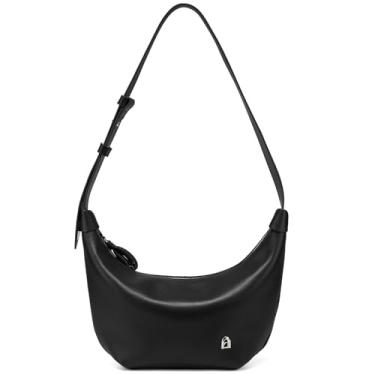 Imagem de LA FESTIN Hobo Bolsas femininas com alça ajustável adequadas para mulheres modernas, Preto