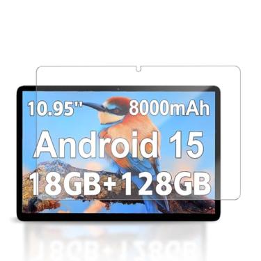 Imagem de YAJOJO Protetor de tela para tablet Azeyou T606 Android 15 de 11 polegadas, dureza 9H, vidro temperado para Azeyou T606 Android 15, antiarranhões, sem bolhas, clareza HD