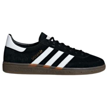 Imagem de adidas Originals Tênis de skate masculino Handball Spezial, Núcleo preto/branco, 45