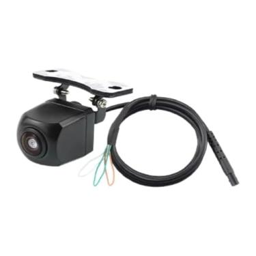 Imagem de Câmera de estacionamento de 4 pinos para RCA HD 1920x1080P com lente olho de peixe dourada de 170 graus, visão noturna, câmera de ré para veículos, câmera de estacionamento AHD (câmera AHD720P)