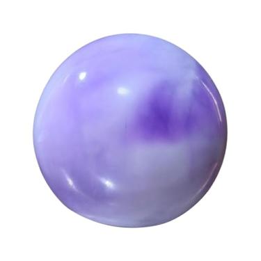 Imagem de harayaa Bola de ginástica rítmica, ioga e dança, e leve, 18 cm (7,09 polegadas), ideal para competições, exercícios treinamento de dança, Roxo Nuvem