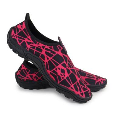Imagem de Sapatilha Nautica Unissex Aquatica Esportes - LOJA RPERONI, Pto, Rosa,