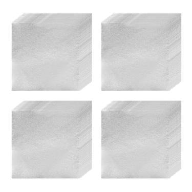 Imagem de Papel alumínio para doces 3,93 x 3,93 polegadas (10 x 10 cm) - Folhas de alumínio para chocolates caseiros, embalagem individual de doces para o dia dos namorados, casamento, festa de aniversário