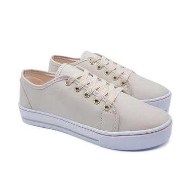 Imagem de Kit 2 Pares Tênis Feminino Casual Solado Alto Barato P79 - FABRICAT, 3