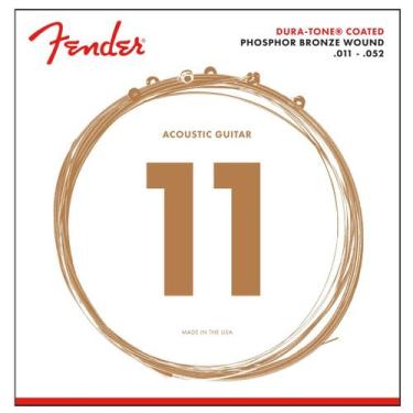 Imagem de Encordoamento Fender para Violão 011-052 Phosphor Bronze Wound