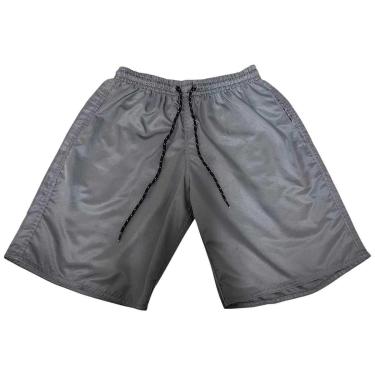 Imagem de Bermuda Rota Da Onda 3 Bolsos Masculina - Cinza-Masculino