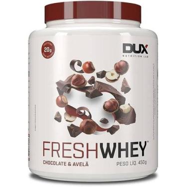 Imagem de FRESH WHEY 450g - Dux Nutrition, Chocolate e Avelã, 450g