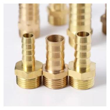 Imagem de Ferramenta de Hardware 8 mm 10 mm 12 mm 13 mm 16 mm OD Mangueira Barb M16 M18 M20 Rosca Macho Métrica Latão Acoplador Conector Adaptador Junta de Tubo (M16 x 1,5 a 10 mm)