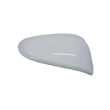 Imagem de Acessórios do carro espelho retrovisor capa Compatível com toyota rav4 2013~2019 espelho reverso escudo caso habitação(White Right)