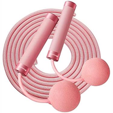 Imagem de Corda de pular Feiyx, corda de pular sem corda pesada para fitness, corda de pular sem fio de velocidade rápida sem emaranhamento para adultos, mulheres, homens, crianças