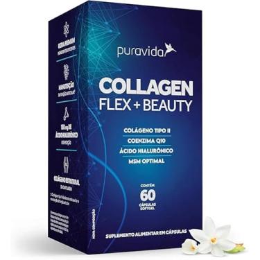 Imagem de Puravida Suplemento alimentar Collagen Flex Beauty 60 cápsulas