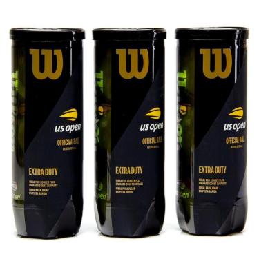 Imagem de Bola de Tênis Wilson US Open Extra Duty - Pack com 3 Tubos-Unissex