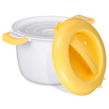 Imagem de Generic Panela de Arroz Panela de Arroz Prato Forno Microondas Pequena Tigela de Micro-ondas Utensílios de Cozinha Micro-ondas Recipiente de Alimentos Arroz - Panela Vaporizador Aparelhos de Cozinha