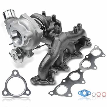 Imagem de A-Premium Kit completo turbocompressor turbocompressor, com atuador Wastegate e gaxeta, compatível com Hyundai Veloster 2013-2015 e Kia Forte5 2014-2015, Forte Koup 2014, 1,6L, Replace# 5303-970-0306
