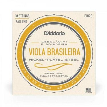 Imagem de Encordoamento Para Viola Brasileira Cebolão Mi/boiadeira