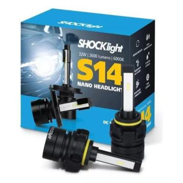 Imagem de Lâmpada Shockligth Led S14 Nano H16 6000k 12v Headligth