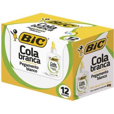 Imagem de Cola Escolar BIC 40G Caixa com 12 Unidades