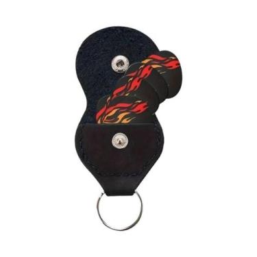 Imagem de 6 Peças De Palhetas De Guitarra E Ukulele Com Impressão Dupla Face, Ch