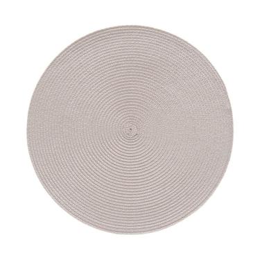 Imagem de Jogo Americano Redondo 1 (uma) unidade Baunilha