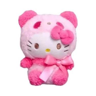 Imagem de Boneca De Pelúcia Kawaii Sanrio Hello Kitty, Brinquedo Macio E Almofad