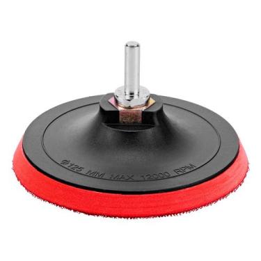 Imagem de SUPORTE PARA DISCO DE LIXA COM tiras autocolantes 125MM 1PC MTX
