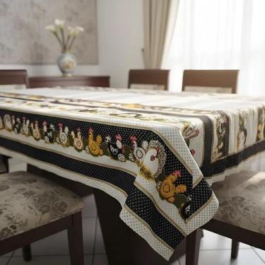 Imagem de Toalha de Mesa Retangular 8 Lugares 2,60 Mts X 1,45 Mts Estampa:Estamp