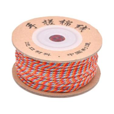 Imagem de Corda De Algodão Trançada De 3 Fios Para Macramê, Fio Para Miçangas, C