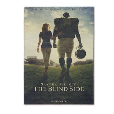 Imagem de Pôster vintage Kraft Paper The Blind Side Movie 51,5x36cm