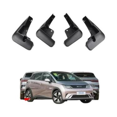 Imagem de Protetores De Para-lama Moldados BYD Dolphin EA1 Atto 2021-2023, 4x Pr