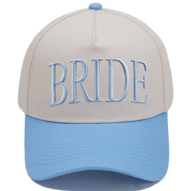 Imagem de Boné de beisebol de algodão bordado BRIDE para mulheres - Yiweisai