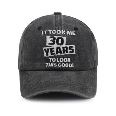 Imagem de Boné de beisebol, algodão lavado, bordado, chapéu liso, tamanho adulto