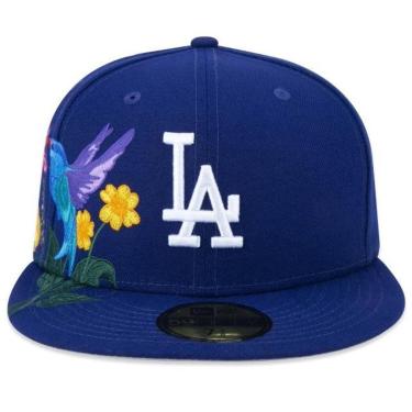 Imagem de BONÉ NEW ERA 5950 LOS ANGELES DODGERS BLOOMING MBP22BON061 AZUL ESCURO-Masculino