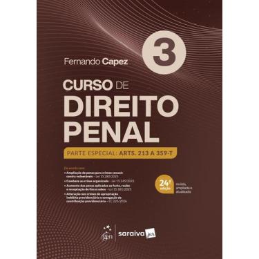 Imagem de Livro - Curso de Direito Penal - Parte Especial: Arts. 213 a 359-t - V