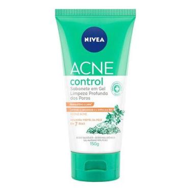 Imagem de Sabonete Facial Em Gel Nivea Acne Control Limpeza Profunda, 1, 150g