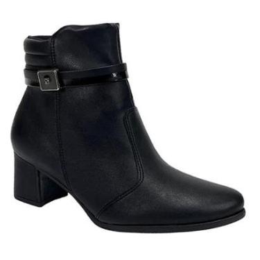 Imagem de Bota Piccadilly Danubia Cano Curto 654061 Preto-Feminino
