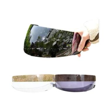Imagem de Visor De Capacete De Motocicleta Anti-riscos UV Para BELL Qualifier DL