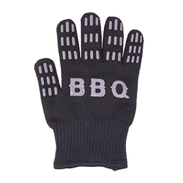 Imagem de Mimo Style Luva Para Churrasqueiro 26,5cm, Feita Inteiramente de Fibra de Algodão e Silicone. Nossas Luvas São Confortáveis e Flexíveis, Fornecendo Mais Proteção no Preparo do Churrasco