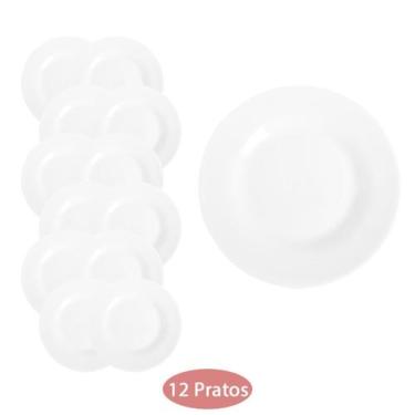 Imagem de Conjunto 12 Pratos Opaline Menu Sobremesa 19cm Doce Duralex - NADIR FI