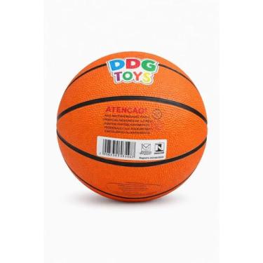 Imagem de Bola Basquete Infantil Texturizada Laranja Antiderrapante - DDG