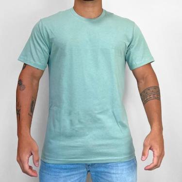 Imagem de Camiseta Manga Curta Casual Basica 100% Algodão Essencial Slim Ogochi,